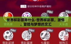 世界杯彩票是什么-世界杯彩票，激情、冒险与梦想的交汇