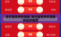 支付宝世界杯竞猜-支付宝世界杯竞猜的狂欢盛宴
