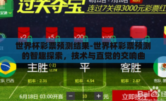 世界杯彩票预测结果-世界杯彩票预测的智趣探索，技术与直觉的交响曲