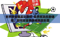世界杯去哪买彩票啊-世界杯玩乐新体验，如何安全愉快地购买彩票