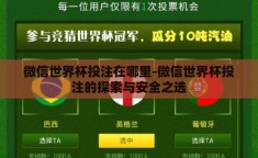 微信世界杯投注在哪里-微信世界杯投注的探索与安全之选