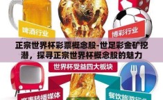 正宗世界杯彩票概念股-世足彩金矿挖潜，探寻正宗世界杯概念股的魅力
