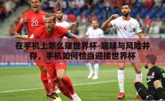 在手机上怎么赌世界杯-趣味与风险并存，手机如何恰当迎接世界杯