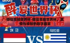 微信竞猜世界杯-微信竞猜世界杯，激情与幸智的数字盛宴