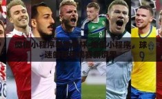 微信小程序看世界杯-微信小程序，球迷的移动观赛新境界