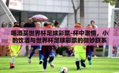 喝酒买世界杯足球彩票-杯中激情，小酌饮酒与世界杯足球彩票的微妙联系