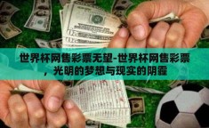 世界杯网售彩票无望-世界杯网售彩票，光明的梦想与现实的阴霾