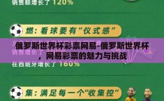 俄罗斯世界杯彩票网易-俄罗斯世界杯，网易彩票的魅力与挑战