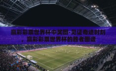 赢彩彩票世界杯中奖图-见证奇迹时刻，赢彩彩票世界杯的胜者图谱