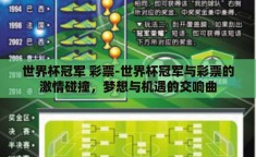 世界杯冠军 彩票-世界杯冠军与彩票的激情碰撞，梦想与机遇的交响曲
