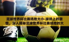 足球世界杯比赛场地大小-球场上的激情，深入揭秘足球世界杯比赛场地的大小奥秘