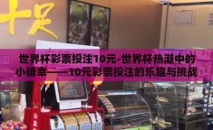 世界杯彩票投注10元-世界杯热潮中的小确幸——10元彩票投注的乐趣与挑战