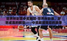 世界杯彩票中奖截图-世界杯彩票，梦想成真的瞬息——中奖截图背后的故事