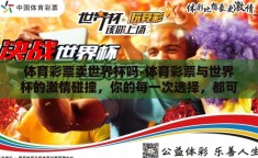 体育彩票卖世界杯吗-体育彩票与世界杯的激情碰撞，你的每一次选择，都可能铸就梦想之旅