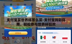 支付宝买世界杯怎么买-支付宝购彩指南，轻松参与世界杯狂欢