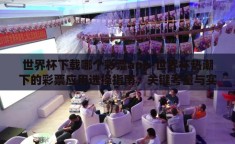 世界杯下载哪个彩票app-世界杯热潮下的彩票应用选择指南，关键考量与实用推荐