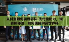支付宝如何买世界杯-支付宝助力，观赛新体验，如何便捷购买世界杯