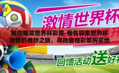我在哪买世界杯彩票-我在探索世界杯激情的奇妙之旅，寻找最佳彩票购买地点