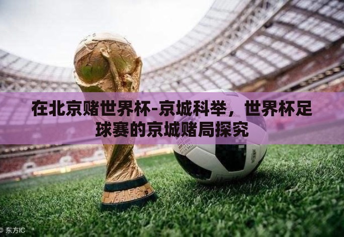 在北京赌世界杯-京城科举，世界杯足球赛的京城赌局探究