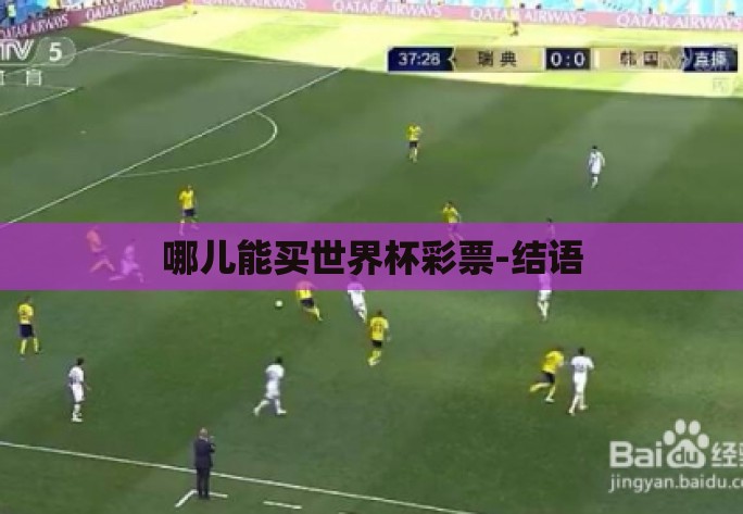 哪儿能买世界杯彩票-结语