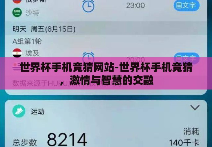 世界杯手机竞猜网站-世界杯手机竞猜，激情与智慧的交融