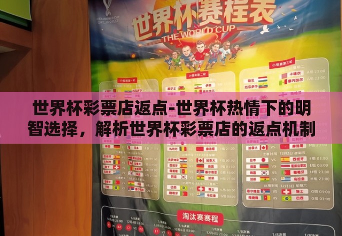 世界杯彩票店返点-世界杯热情下的明智选择,解析世界杯彩票店的返点机制 世界杯彩票店返点-世界杯热情下的明智选择,解析世界杯彩票店的返点机制
