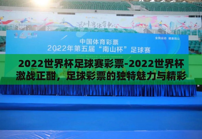 2022世界杯足球赛彩票-2022世界杯激战正酣，足球彩票的独特魅力与精彩瞬间