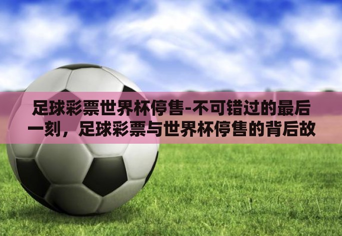 足球彩票世界杯停售-不可错过的最后一刻，足球彩票与世界杯停售的背后故事