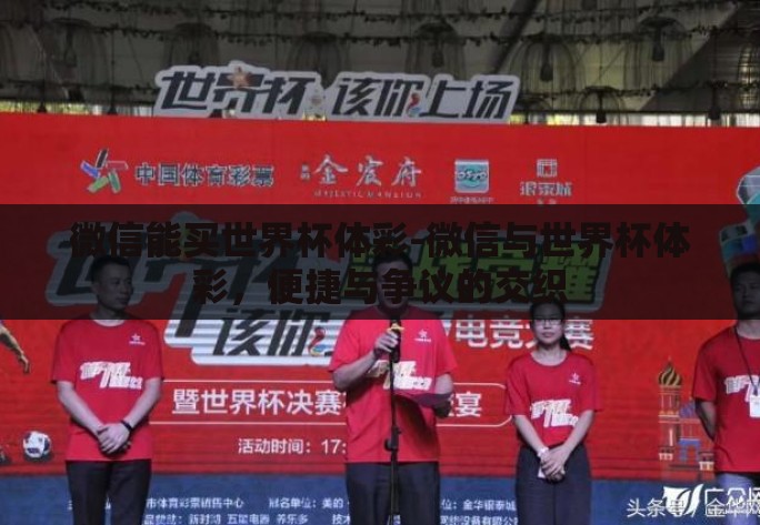 微信能买世界杯体彩-微信与世界杯体彩，便捷与争议的交织
