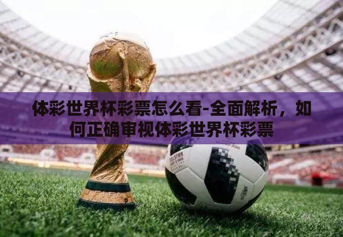 体彩世界杯彩票怎么看-全面解析，如何正确审视体彩世界杯彩票