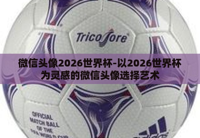 微信头像2026世界杯-以2026世界杯为灵感的微信头像选择艺术