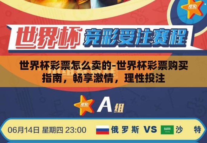 世界杯彩票怎么卖的-世界杯彩票购买指南，畅享激情，理性投注