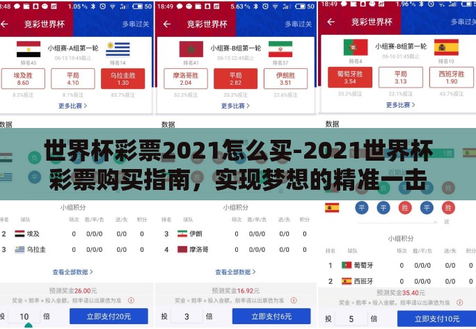世界杯彩票2021怎么买-2021世界杯彩票购买指南,实现梦想的精准一击 世界杯彩票2021怎么买-2021世界杯彩票购买指南,实现梦想的精准一击
